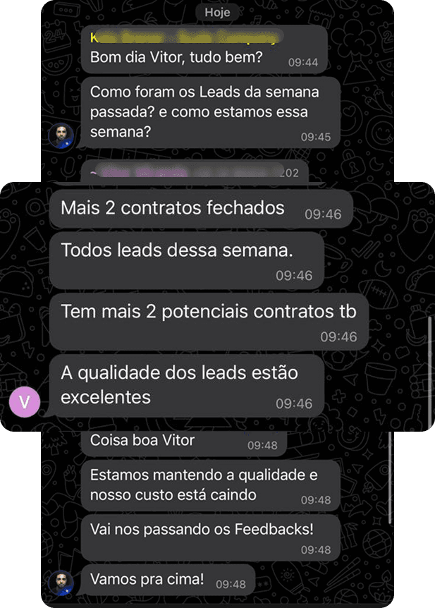 Depoimento de cliente