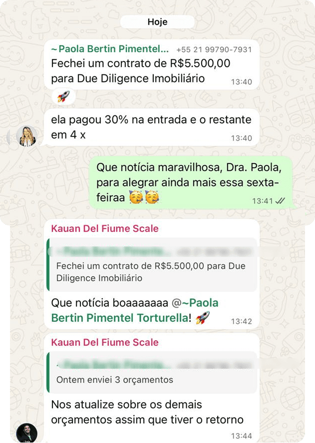 Depoimento de cliente
